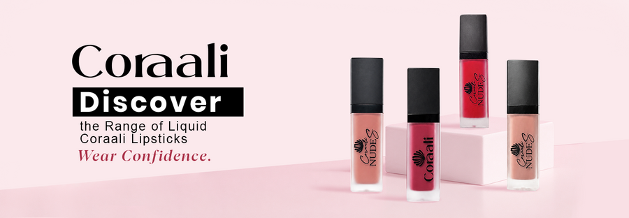 Coraali lipgloss shades