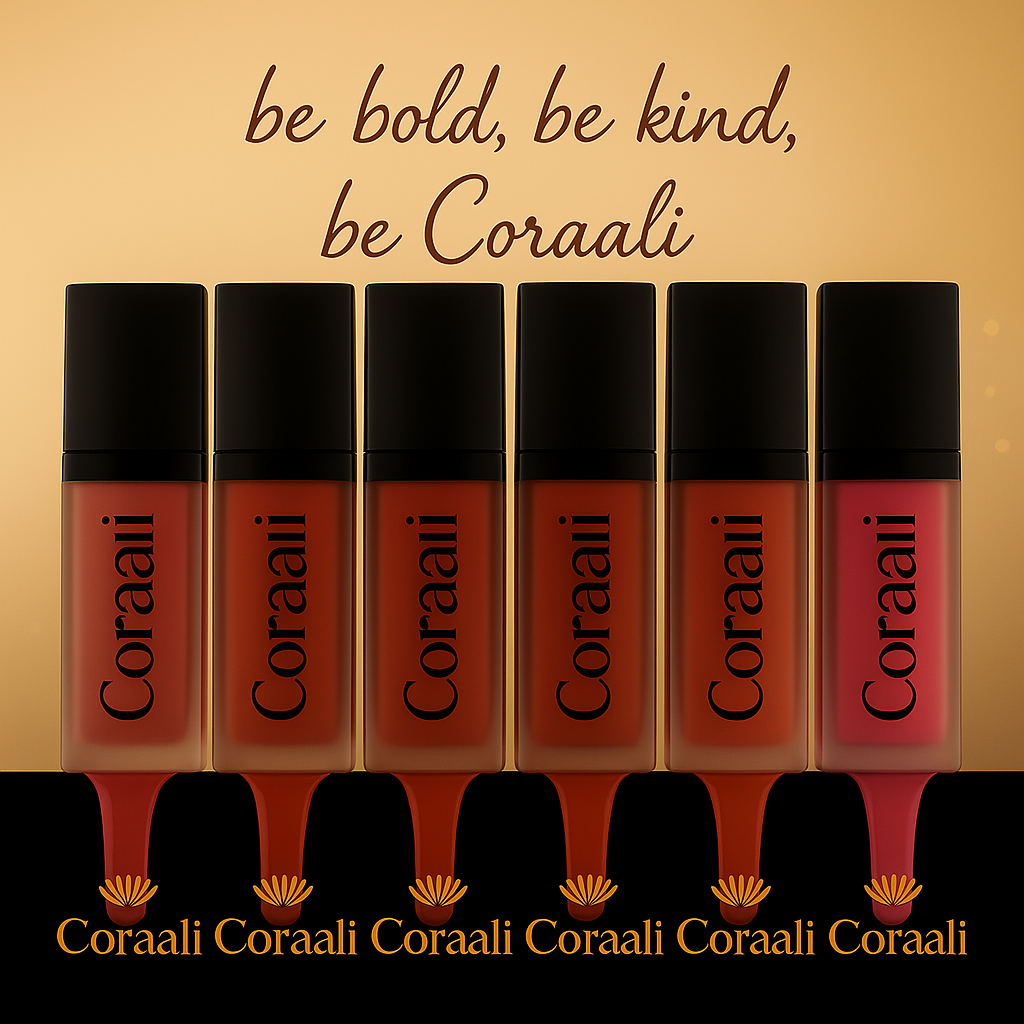 Matte Finish Lipstick : Rosy Nude (5ml)