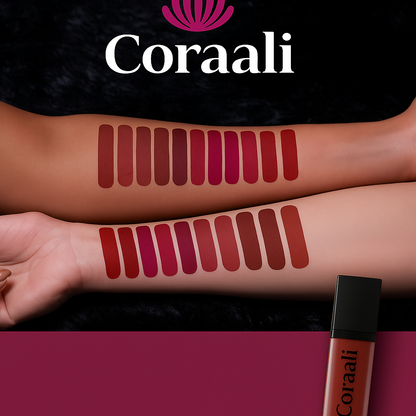 Matte Finish Lipstick : Rosy Nude (5ml)