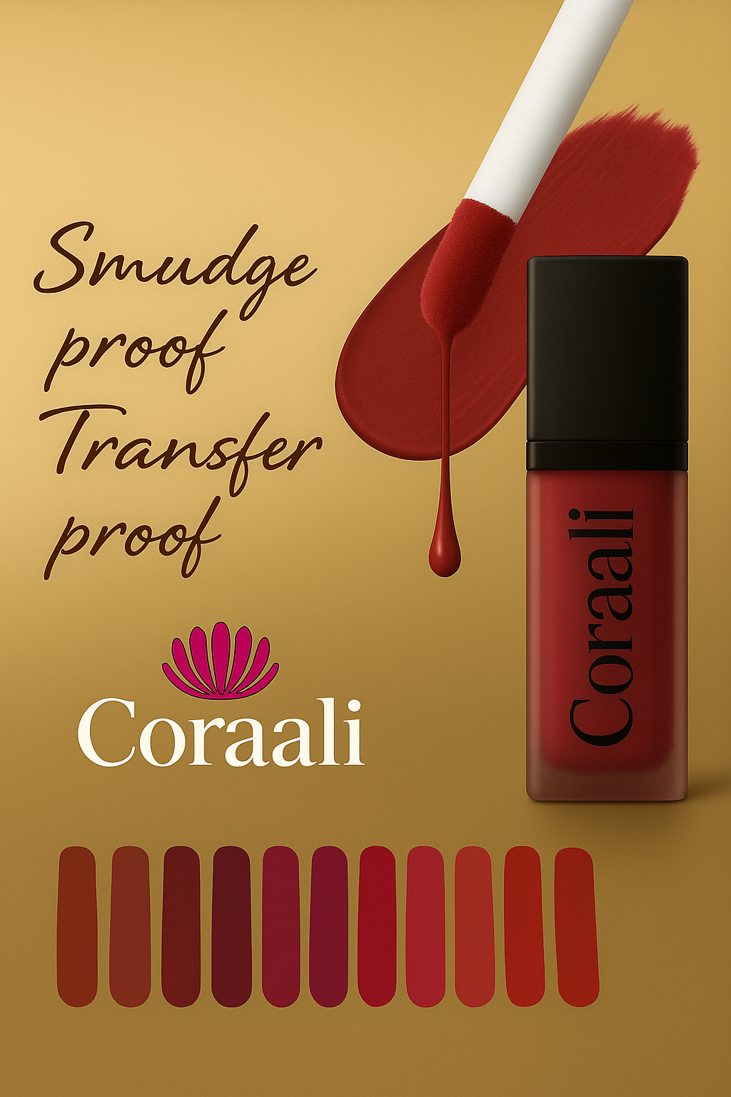 Matte Finish Lipstick : Nude Brown (5ml)