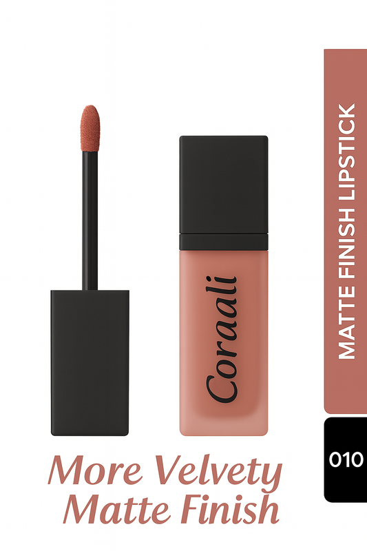 Matte Finish Lipstick : Rosy Nude (5ml)