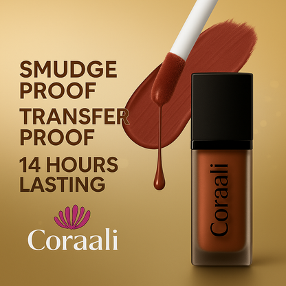 Matte Finish Lipstick : Nude Brown (5ml)